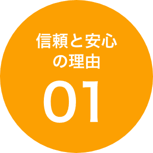 信頼と安心の理由01